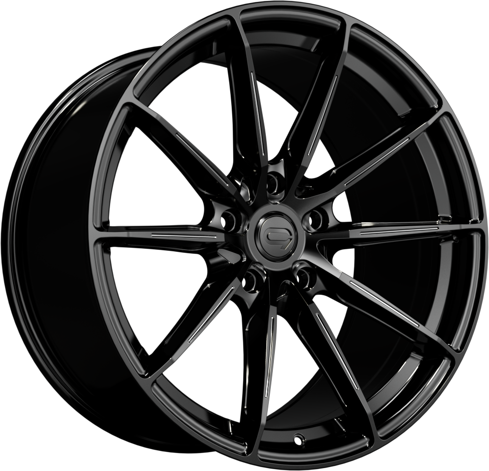 C9 Wheels Cortez Size: 19 Black Accent