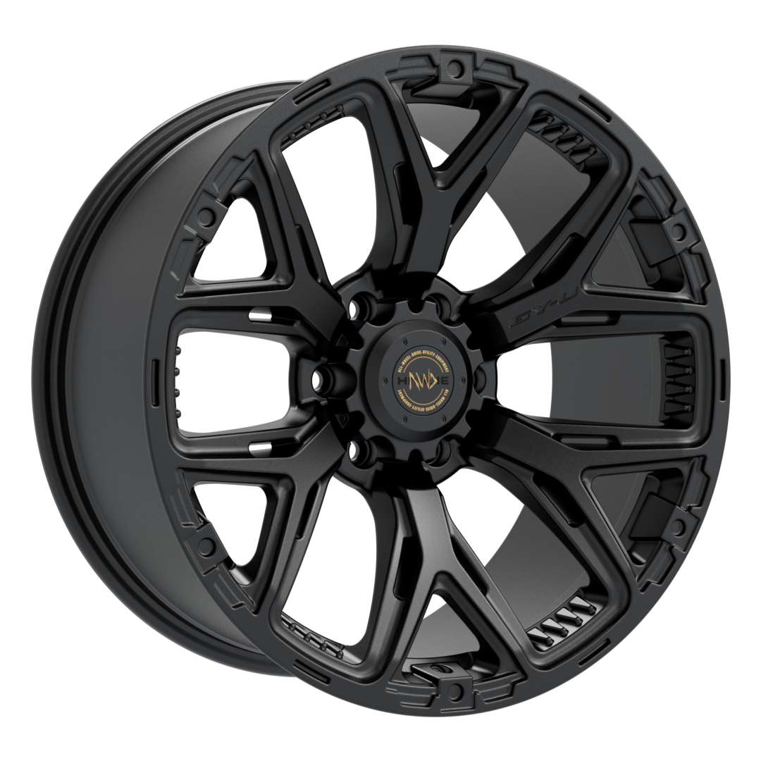Hawke AWD Wheels 6YU Size: 20 Matt Black