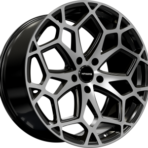 Hawke Wheels Astrid Size: 23 Black Polished