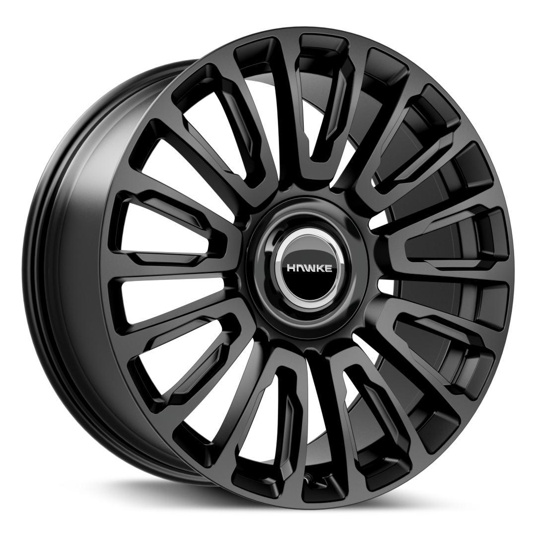 Hawke Wheels Dresden Size: 22 Matt Black