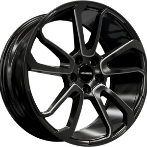 Hawke Wheels Falkon Size: 22 Black Accent