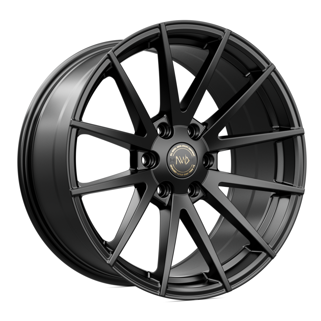 Hawke AWD Wheels Hekla Size: 20 Matt Black