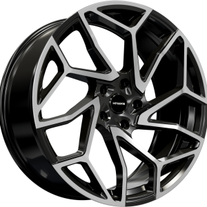 Hawke Wheels Khotan Size: 22 Black Polish