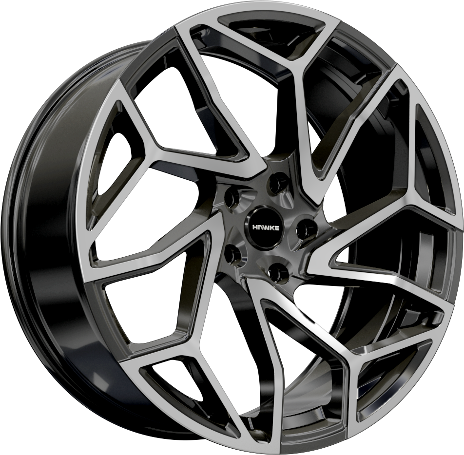Hawke Wheels Khotan Size: 22 Gunmetal Polished