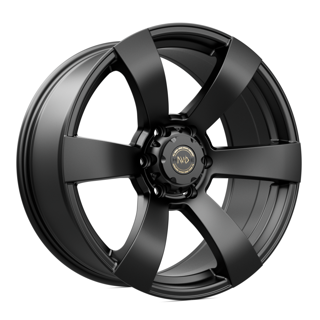 Hawke AWD Wheels Toba Size: 20 Matt Black