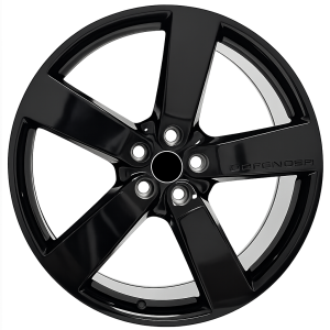4 x 22” black 5 Spoke Original Landrover