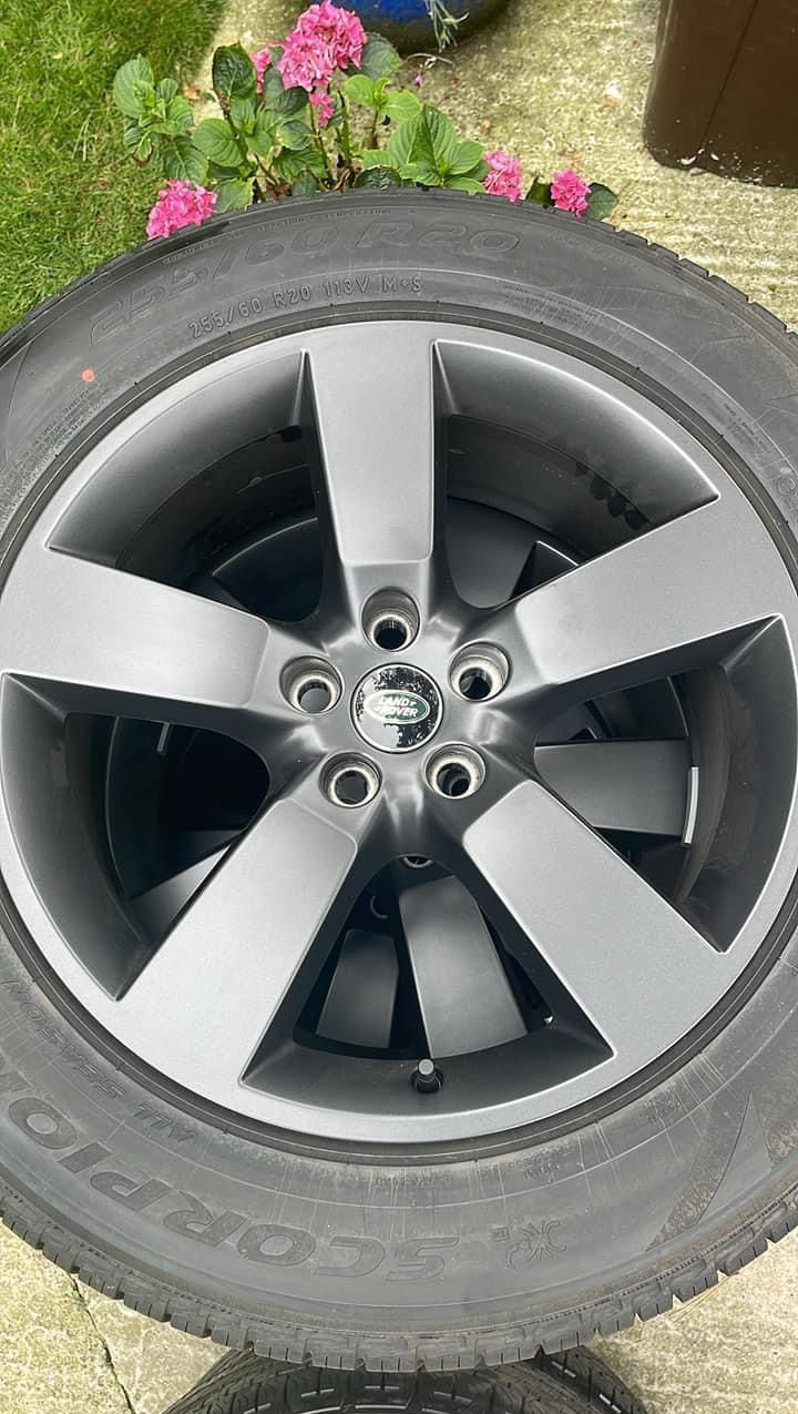 20” satin grey 5 spoke